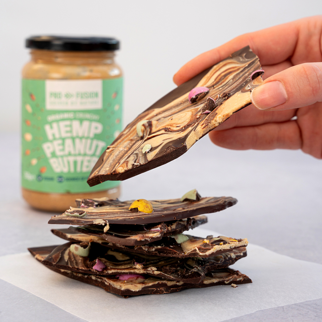 Profusion vegan gluten free hemp protein bark easter recipes