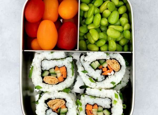 profusion organic protein vegan bento box
